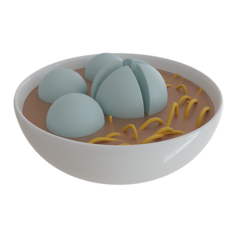 Meatball Soup  3D Icon