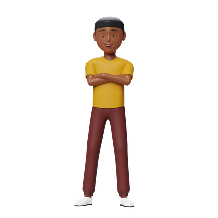 Mec debout  3D Icon