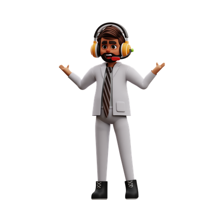 Mec, dis bonjour  3D Icon