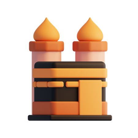 Mecca  3D Icon