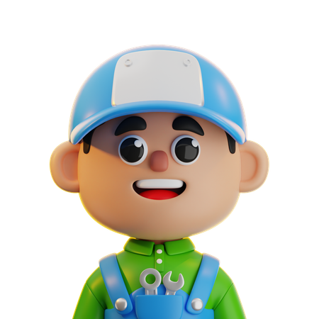 Mechanic  3D Icon