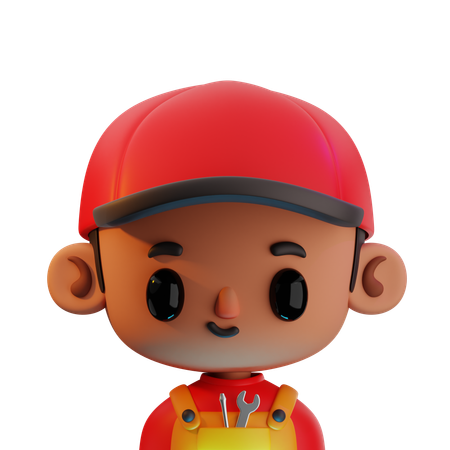 Mechanic  3D Icon