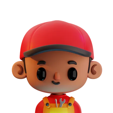 Mechanic  3D Icon