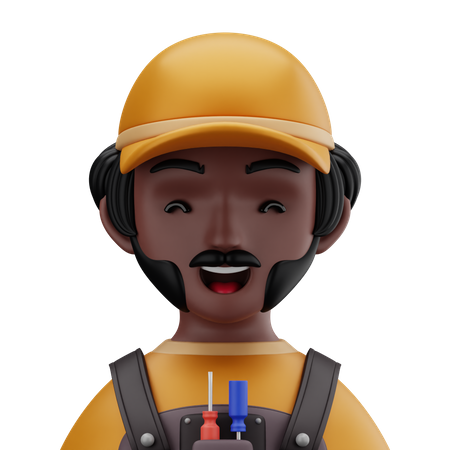 Mechanic  3D Icon