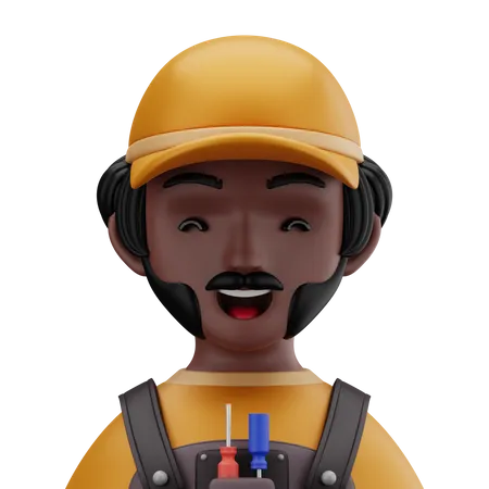 Mechanic  3D Icon