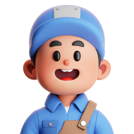 Mechanic  3D Icon
