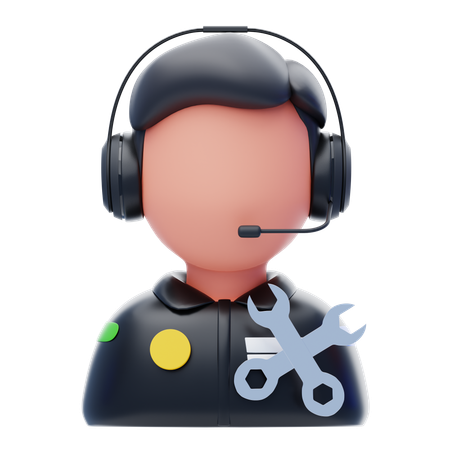 Mechanic  3D Icon