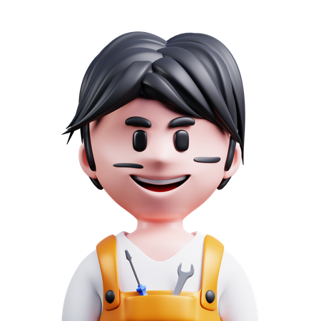 Mechanic  3D Icon
