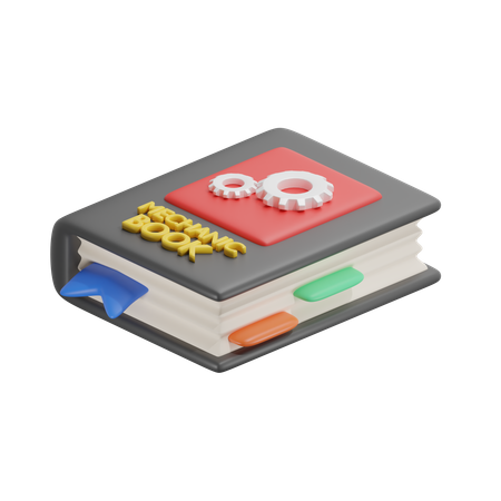 Mechanic Book  3D Icon