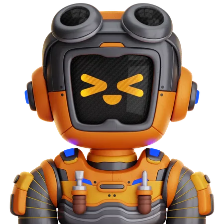 Mechanic Robot  3D Icon