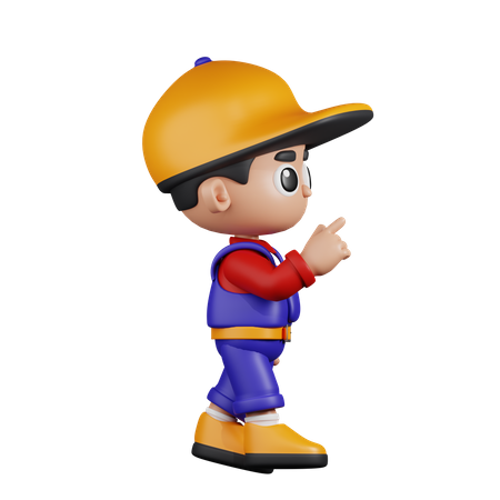 Mechanic Touch Gesture  3D Icon