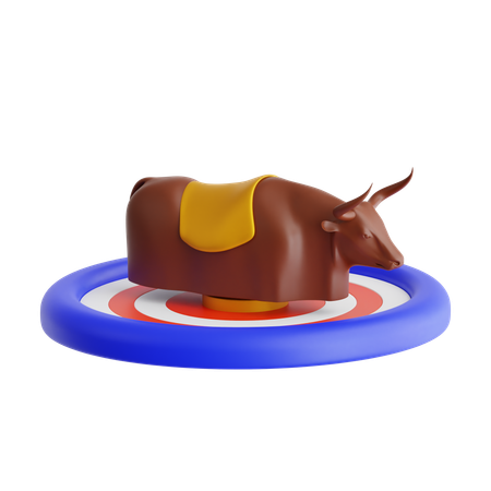 Mechanical Bull  3D Icon