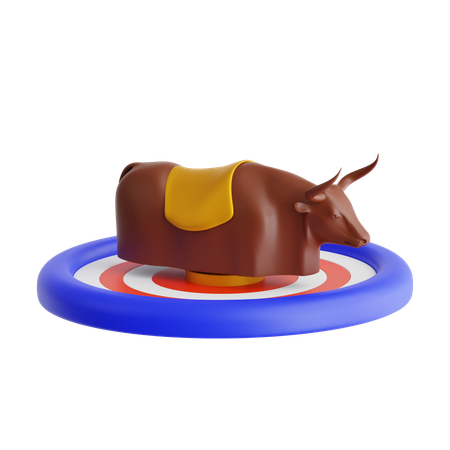 Mechanical Bull  3D Icon