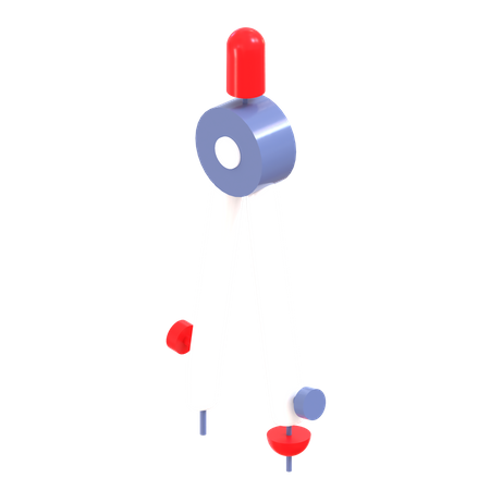 Mechanical Compass  3D Icon