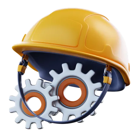 Mechanical Engineer  3D Icon