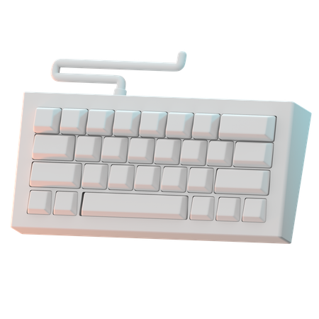 Mechanical Keyboard  3D Icon