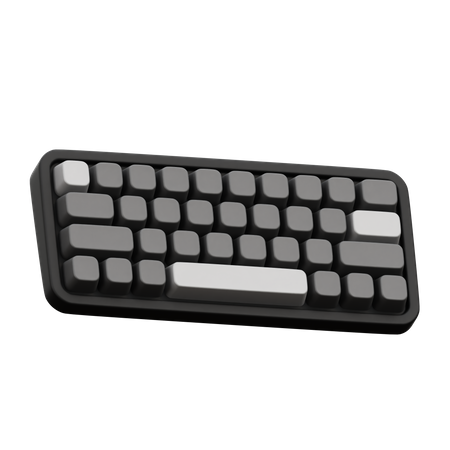 Mechanical Keyboard  3D Icon