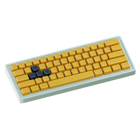 Mechanical Keyboard  3D Icon