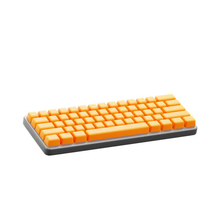 Mechanical Keyboard  3D Icon