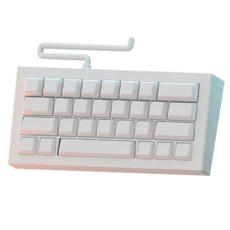 Mechanical Keyboard  3D Icon