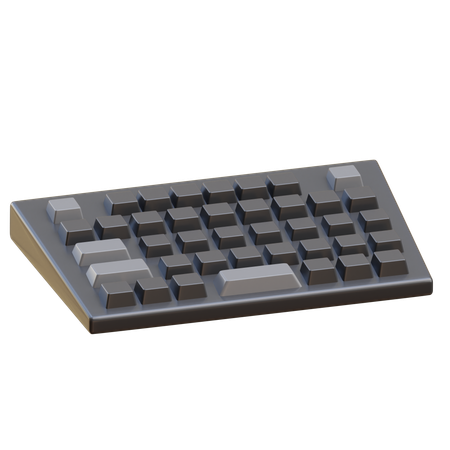 Mechanical Keyboard  3D Icon