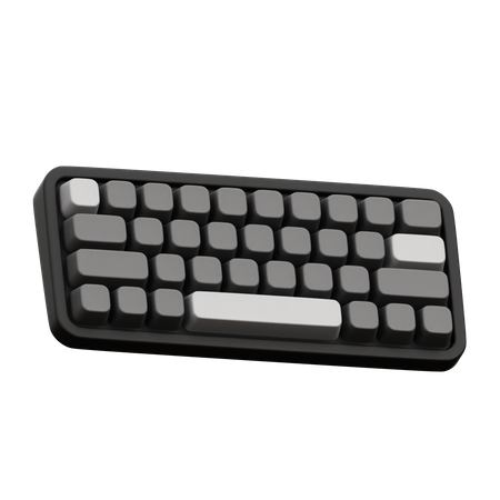 Mechanical Keyboard  3D Icon