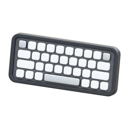 Mechanical Keyboard  3D Icon