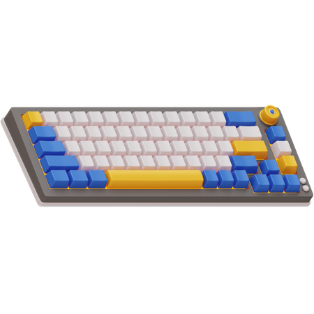 Mechanical Keyboard  3D Icon