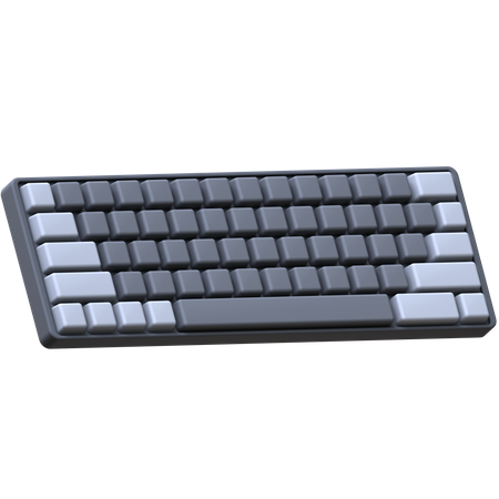 Mechanical Keyboard  3D Icon