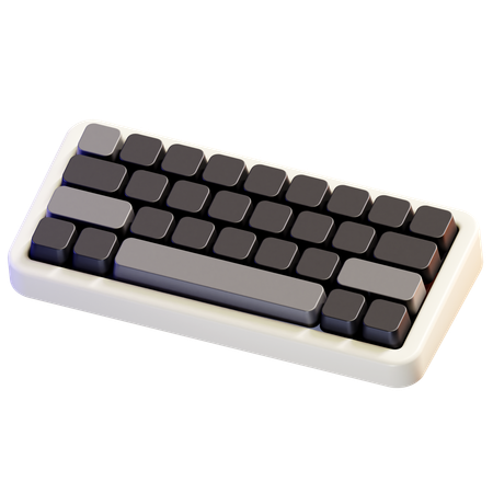 Mechanical Keyboard  3D Icon
