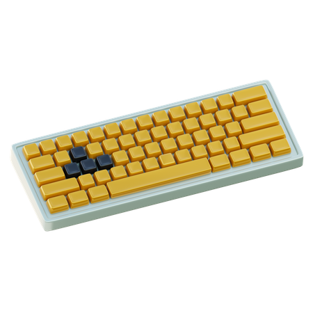 Mechanical Keyboard  3D Icon