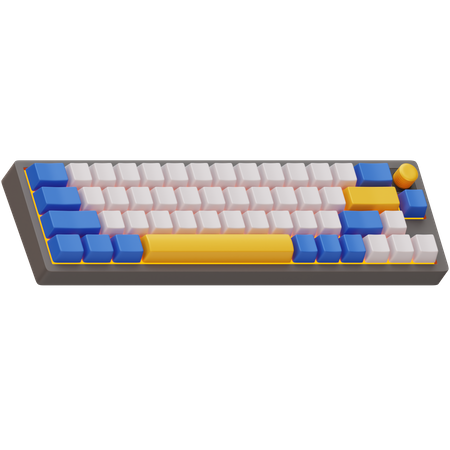 Mechanical Keyboard 40 Percent  3D Icon