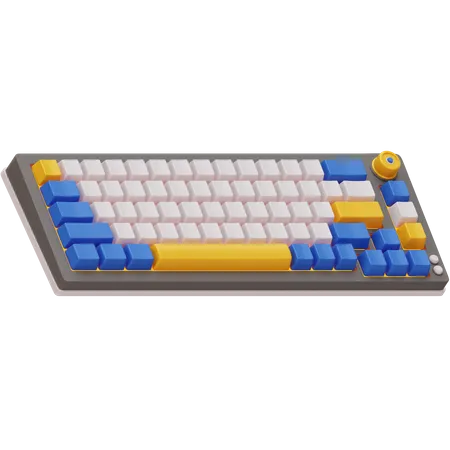Mechanical Keyboard 65 Percent  3D Icon