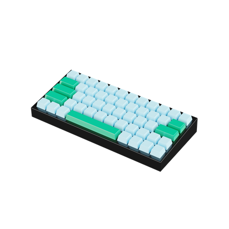 Mechanical Keyboard 3D Icon