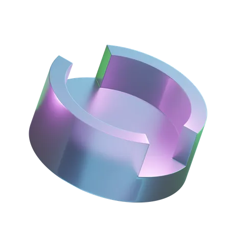 Mechanical Shape  3D Icon