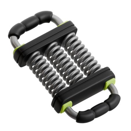 Mechanischer Federstoßdämpfer  3D Icon