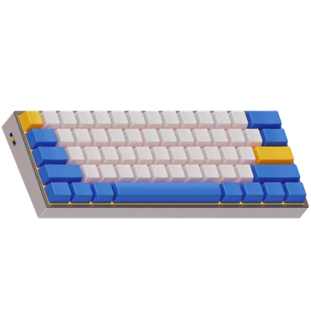 Mechanische Tastatur 60 Prozent  3D Icon