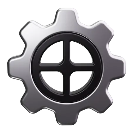 Mechanism  3D Icon