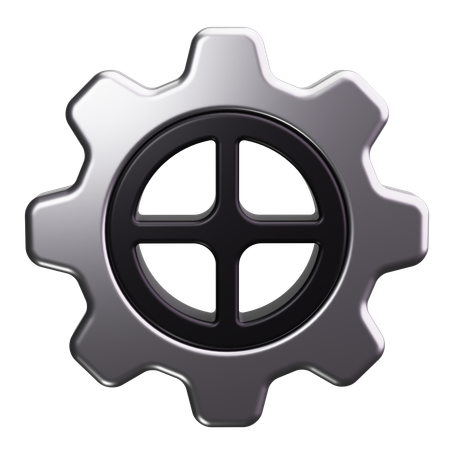 Mechanismus  3D Icon