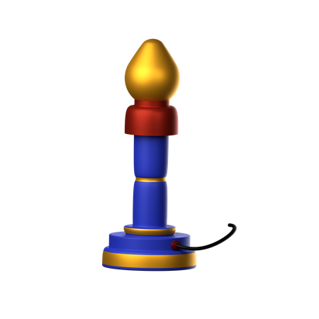 Mechero bunsen  3D Icon