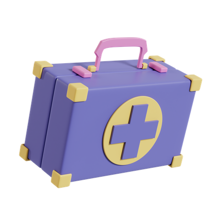 Med Kit  3D Icon