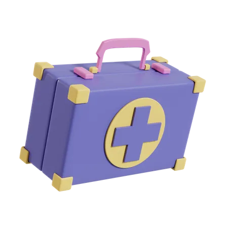 Med Kit  3D Icon