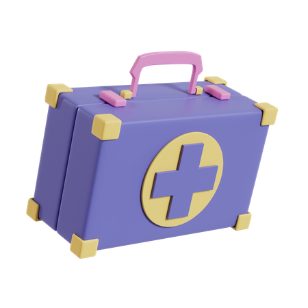 Med kit  3D Icon