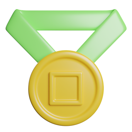 Medaglia  3D Icon