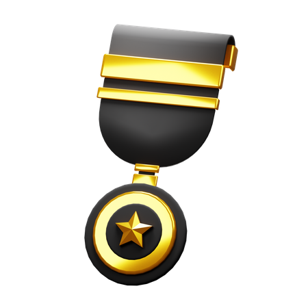 Médaille 1  3D Icon