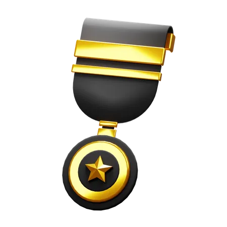 Médaille 1  3D Icon