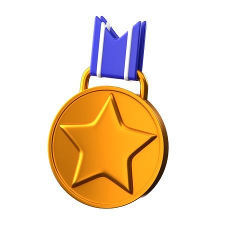 Médaille  3D Icon