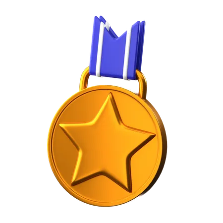 Médaille  3D Icon