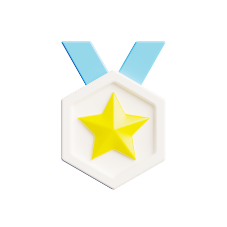 Médaille  3D Icon