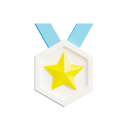 Médaille  3D Icon